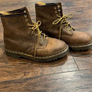 Dr. Martens brown boots